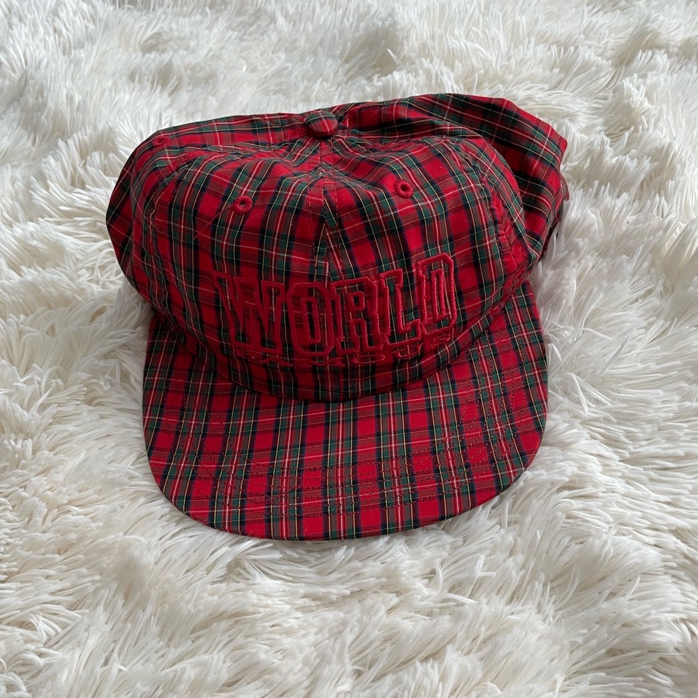 Supreme World Famous Plaid Cap